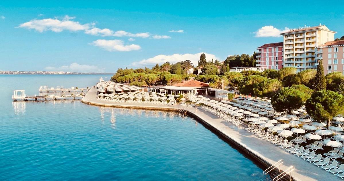 Moon Bay Apartment - Free Large Parking Порторож Екстер'єр фото